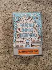 Food and Drink Trivia 100 Question Trivia Party Travel Card Ultimate Foodie