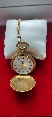 VINTAGE NORTH STAR Swiss 17J Man s Pocket Watch, Simmons 1/10 12K GF Chain. Runs