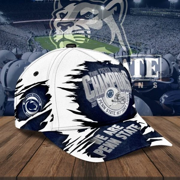 Penn State Nittany Lions Football Classic Cap, Penn State Game Day Football Cap, Penn State Team Football Cap