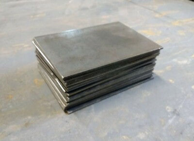 1/8'' .125''  Steel Plate 4'' x 6'' Flat Bar A36
