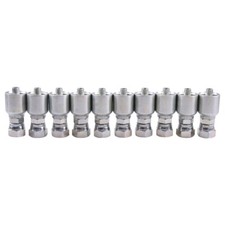10X Hydraulic Hose Fitting 1JS43-6-6 W/ 3/8" Hose 3/8" Female Thread for Parker