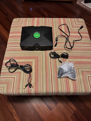 Original Xbox Console For Parts Or Repairs (Read Description) Controller Is Bad