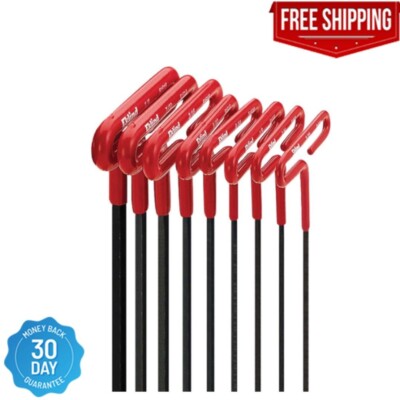 EKLIND 53168 Cushion Grip Hex T-Key allen wrench - 8pc set SAE Inch Sizes