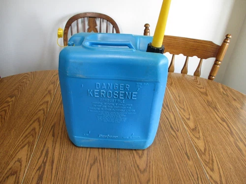 PRE-BAN SCEPTER  5 1/4 GALLON KEROSENE KEROSINE GAS CAN FUEL JUG VENTED STYLE