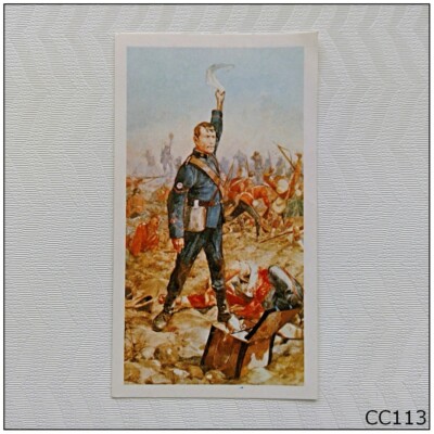 doncella cigarette cards Doncella History Of The V.C. #7 Massacre At Majuba Cigarette Card (B)  (CC113)