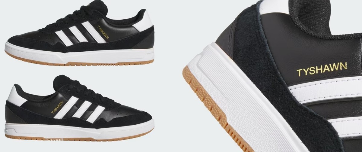 adidas Originals TYSHAWN 2 MEN'S SHOES Core Black / Cloud White