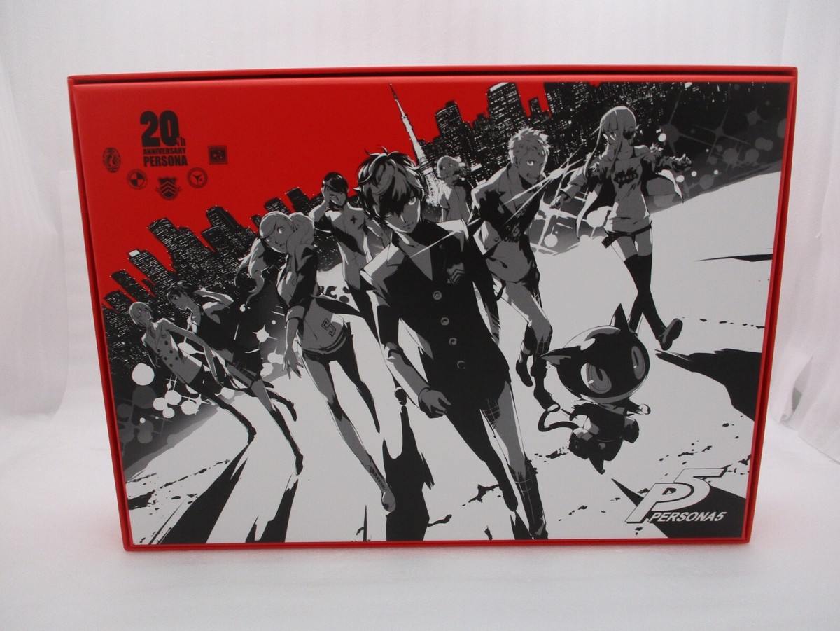 PS4 PERSONA 5 20th Anniversary Edition w/ 5CDs & ArtBook Japan