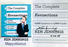 SIGNED IN PERSON The Complete Kennections by Ken Jennings 1st/1st Trade PB DATED