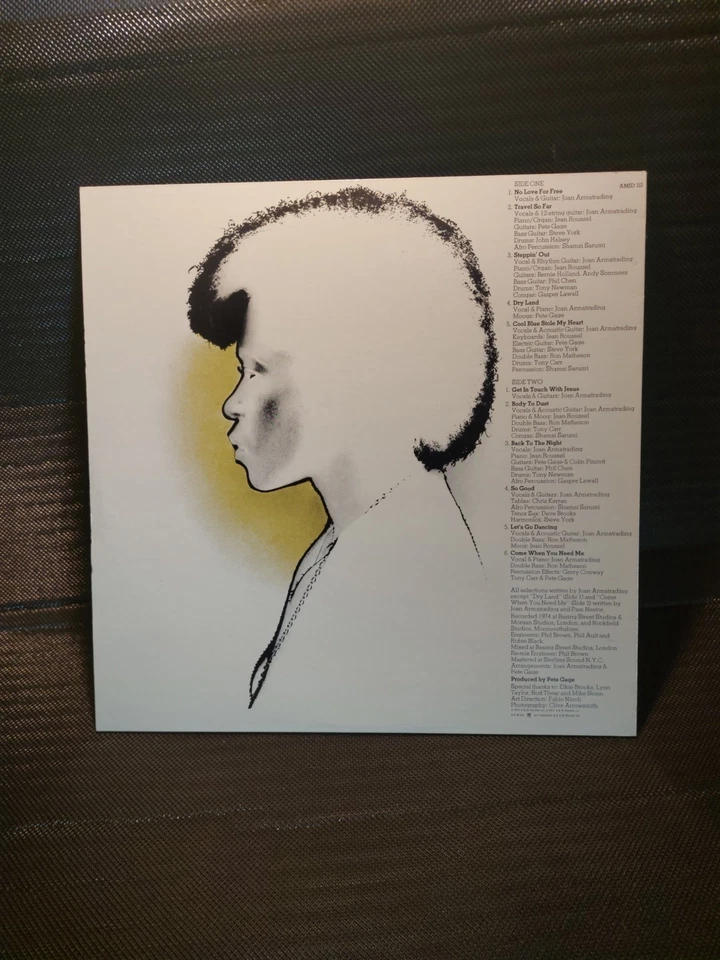 Unused Joan Armatrading  Back To The Night AMID 112 Lp Uk 1982 Sleeve =NM LP=M - Bild 2 von 4