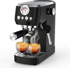 Espresso Machine 20 Bar, Espresso Coffee Maker with Professional Milk Frother St