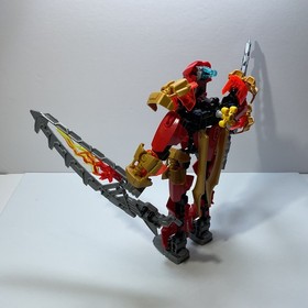 LEGO Bionicle Tahu Master of Fire 70787 Complete Both Masks & Skull Spider