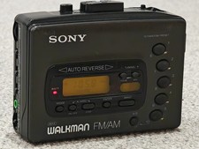 Vintage Japanese Sony Walkman WM-FX41 Radio Cassette Player FM/AM Collectable Ra