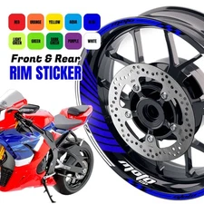 For Suzuki GSXR1000 01-24 23 22 21 17 inch Wheel Rim Stickers Line GP02