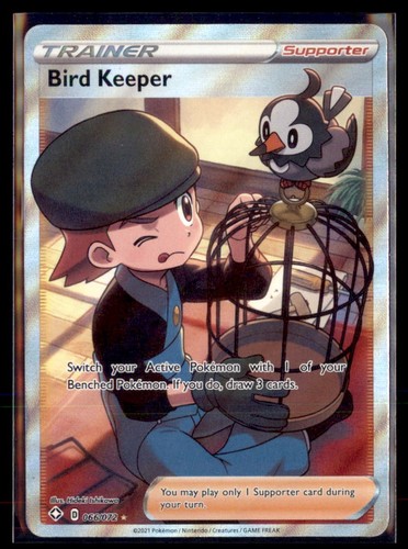 Pokemon Bird Keeper Full Art 066/072 Shining Fates