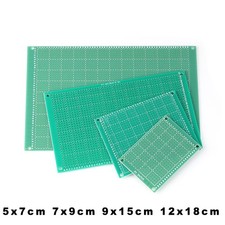 Single Sided PCB Printed Circuit Board Breadboard Prototyping Strip Board FR4