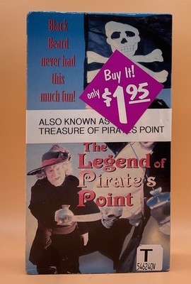 The Legends of Pirates Point VHS 1998 aka Treasure of **Buy 2 Get 1 Free**