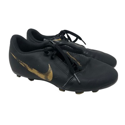 Nike Phantom Venom Academy Soccer Cleats Kids 2.5Y Youth Black Gold AO0396-077
