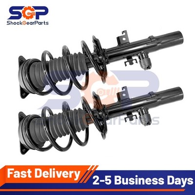 2x Front Shock Struts Assys 543026311R W/Electric Fit Renault Espace V JR 2015-