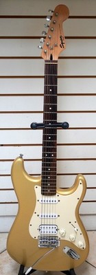 Squier by Fender Bullet Stratocaster Electric Guitar Gold