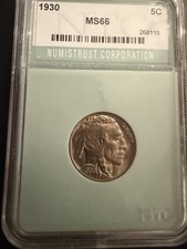1930-P Buffalo Nickel, Cartwheeling, High-Quality, Superb Gem in holder
