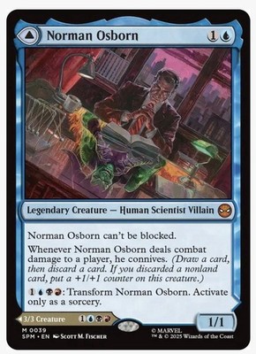 Norman Osborn Marvel's Spider-Man Regular- MTG -NM/M