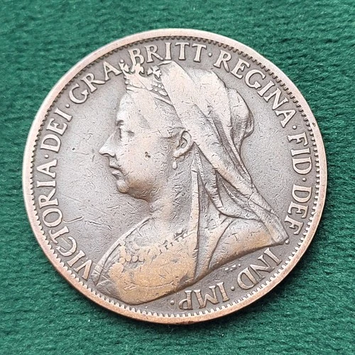 1901 Victoria Penny — photo from the most recent tracked eBay sale