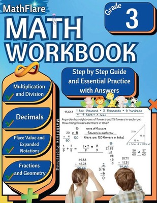 MathFlare - Math Workbook 3rd Grade Mathflare Publishing Taschenbuch Englisch