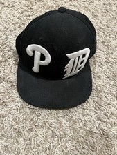 Very Rare! Pink Dolphin PD SnapBack Hat Black (c. 2014) LTD Phillies Tigers Logo