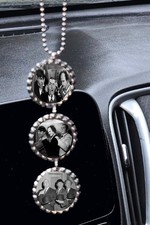 Vintage Look The Three Stooges Rearview Mirror Car Truck Hang Decor Decorations