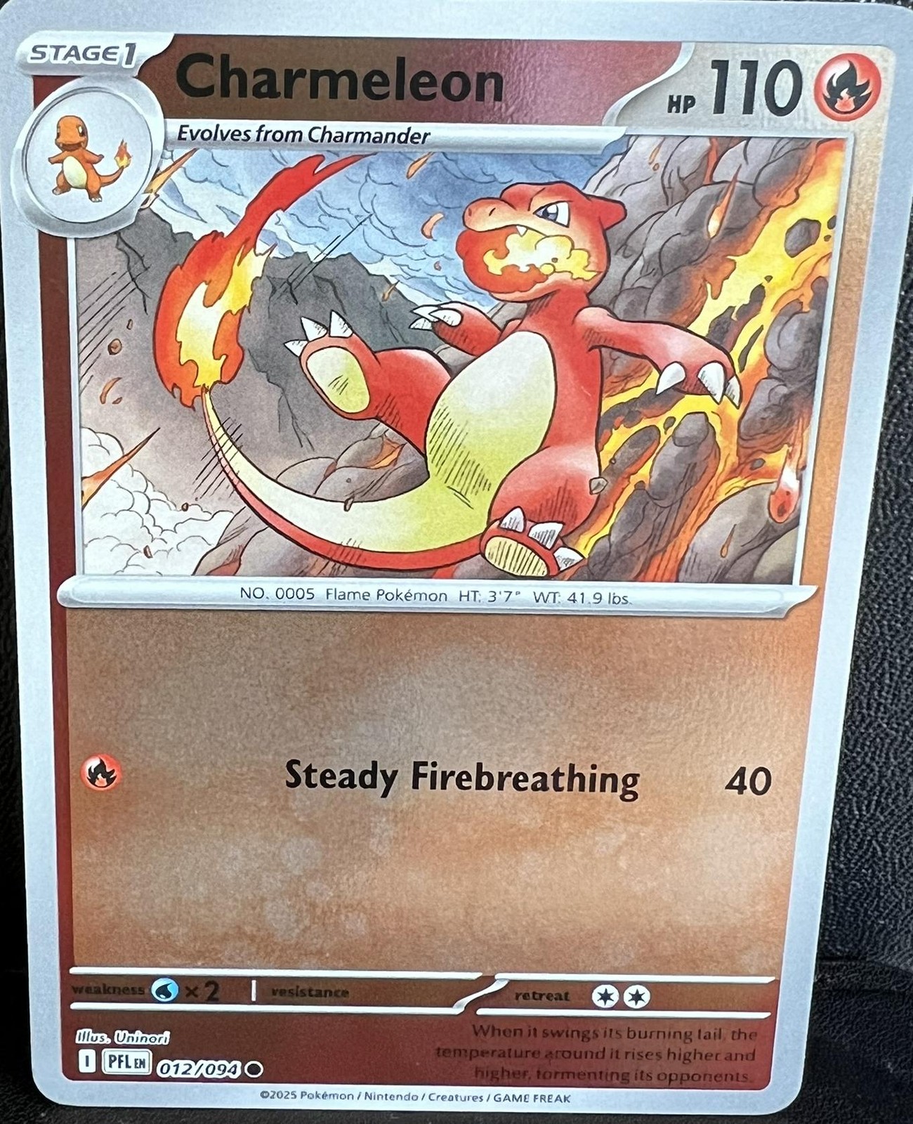 Pokémon Charmeleon Phantasmal Flames #12 🇺🇸