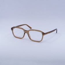Gucci GG1446O 004 Transparent Brown 56mm Eyeglasses New Authentic
