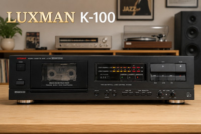 Luxman K-100  RaRe  Vintage Stereo Cassette Deck