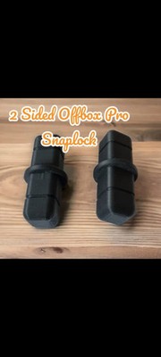 2 X DoubleSided Offbox Snaplok Quick Release Knuckle Insert Block For Preston