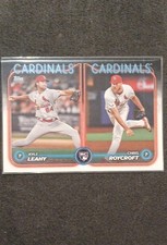 2024 Topps Update Series - Rookie Combos Kyle Leahy, Chris Roycroft #US189 (RC)