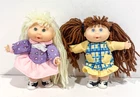 Vintage CABBAGE PATCH KIDS Mini Doll 1995 MATTEL Lot of 2 Collectible Dolls