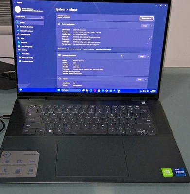 Dell Insprion 16 P119F001 16'' i7-12602P 16GB RAM 512GB SSD, + NVIDIA GRAPHICS 