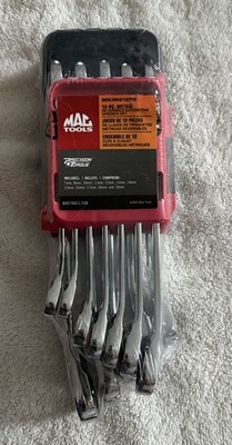 Mac Tools 12 Pc. 12 Pt. Metric Reversible Ratcheting Wrench Set