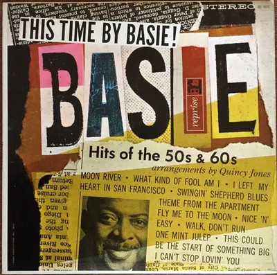 Count Basie This Time By Basie! - Hits Of The 50s & 60s NEAR MINT Vinyl LP