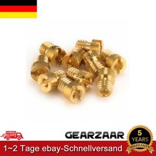 10x Vergaser Düsenset M5 5mm 40-60 für Dellorto PHBG / SHA Vergaser Set