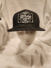 Affliction Lightening Design Trucker Gray Adj...