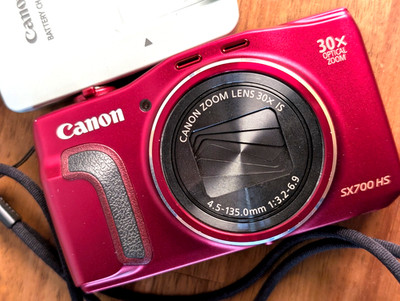 Excellent Canon Power Shot SX700 HS 16.1MP 30x Compact Digital Camera English ok