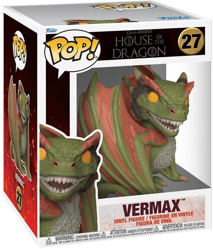FUNKO POP! Super: House of the Dragon - Vermax [New Toy] Vinyl Figure