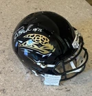 Tony Boselli Autographed Jaguars Full Size Helmet COA Schwartz Inscribed HOF ‘22