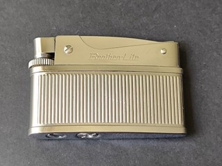 Vintage Gas Feuerzeug BROTHER LITE Japan 60er Jahre TOP