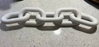 Decorative Wood Chain Link Modern Boho Home Farmhouse Decor, 5 Link Chain White  — photo 4