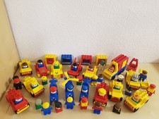 (P5) Lego Duplo XXL retrò vintage anni 80 collezione personaggi auto d'epoca veicoli auto