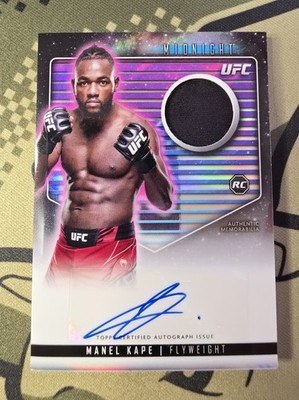 Manel Kape Rookie - RC Auto 2024 Topps Midnight UFC Relic Autograph RCA-MKA