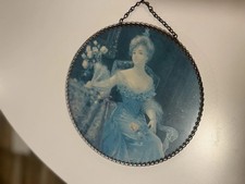 Vintage Chimney Flue Victorian Woman With Hanging Chain