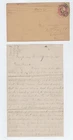 CIVIL WAR LETTER - 7th Wisconsin Vols - Sad Soldier Funeral at Belle Plains, VA