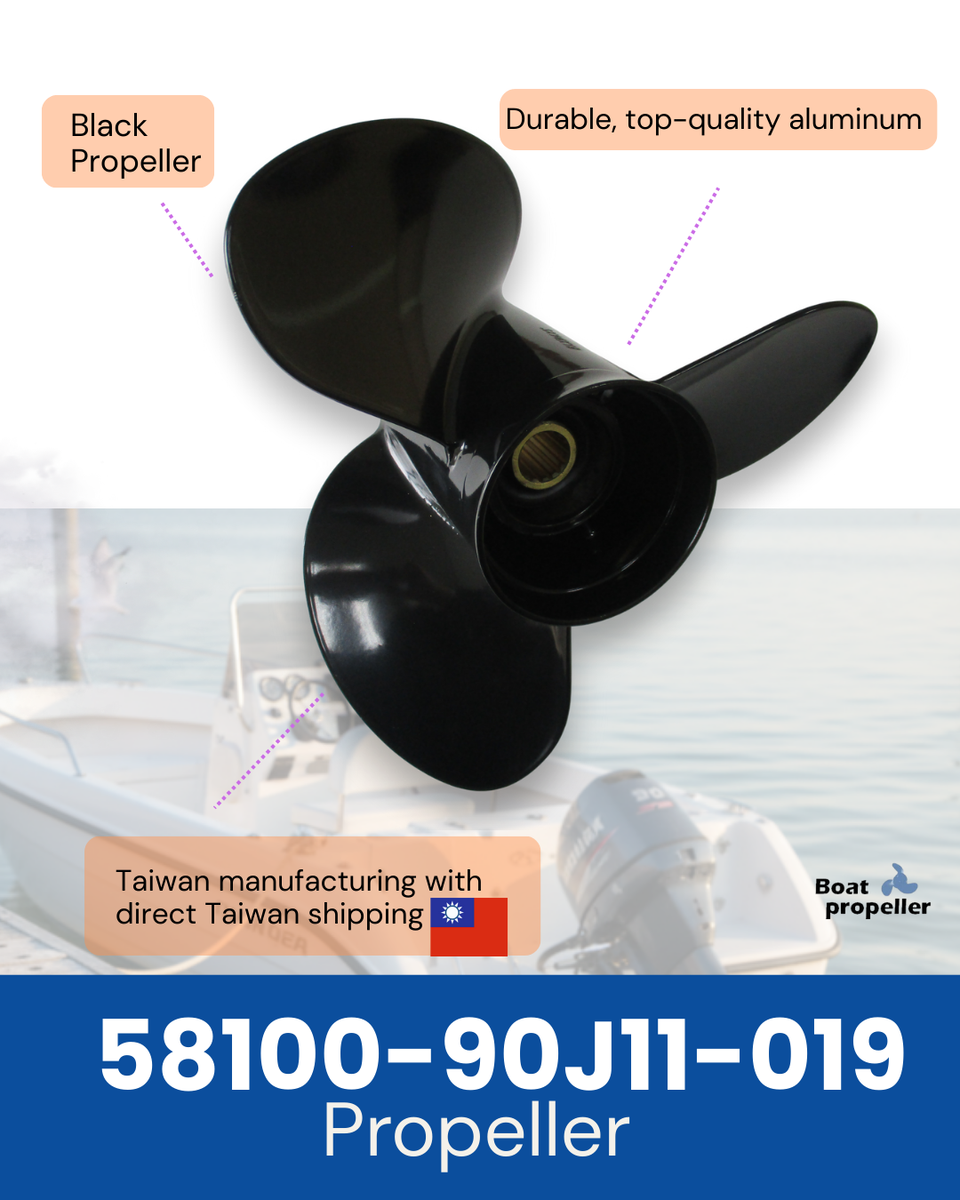 Propeller 58100-90J11-019 58100-90JB0-019 3X14X19 For SUZUKI
